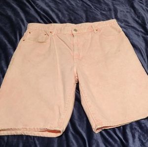 Levi's 569 pink shorts